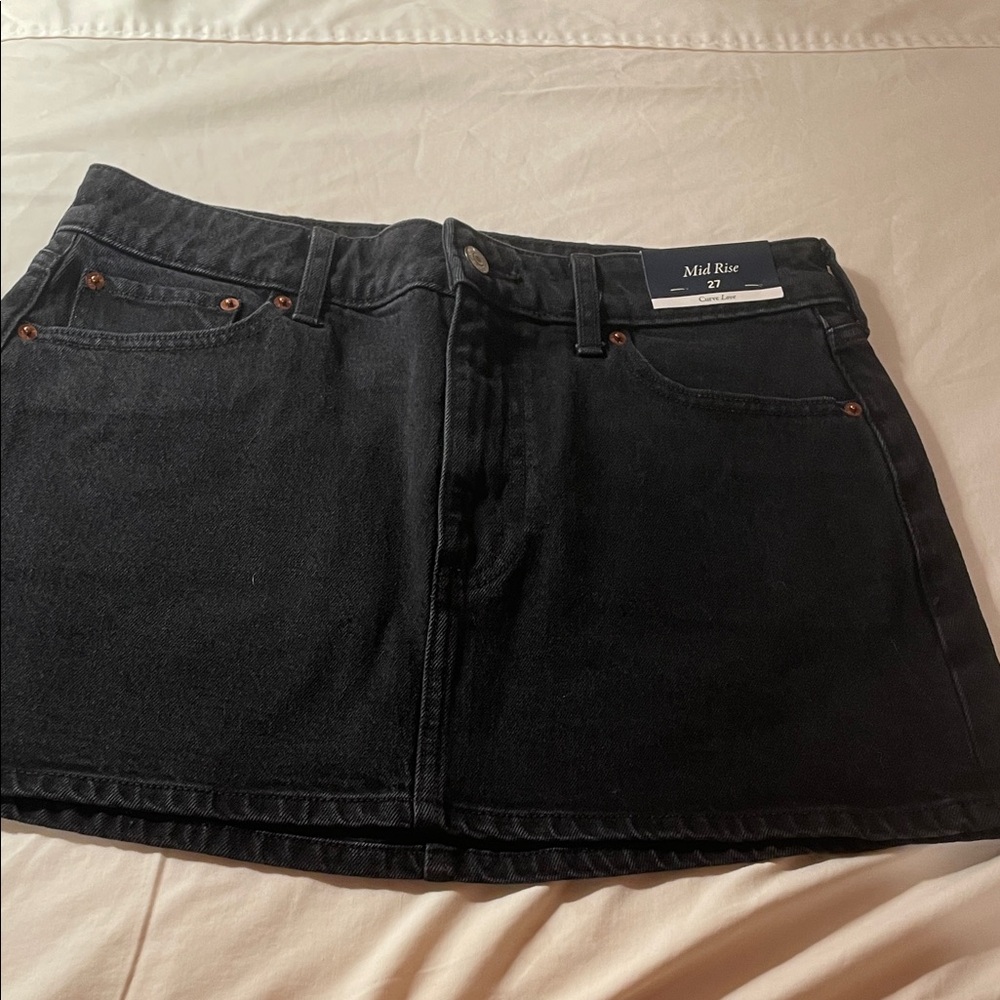 Abercrombie & Fitch Denim Mini Skirt